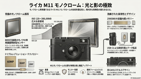 ライカM11 モノクローム